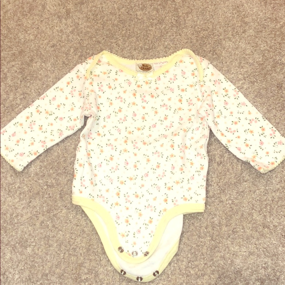 Baby Floral Onsie Bodysuit
